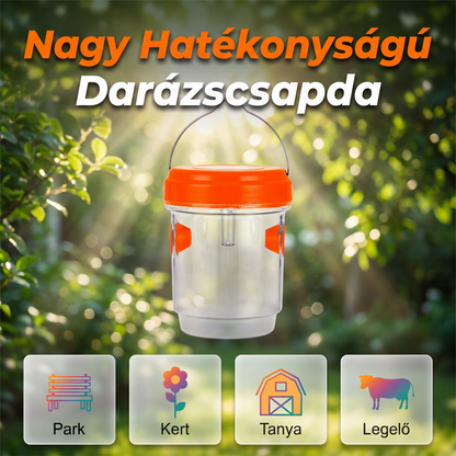 🌿 Pułapka na ćmy owocowe i szkodniki zasilana energią słoneczną
