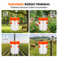 🌿 Pułapka na ćmy owocowe i szkodniki zasilana energią słoneczną