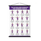 Plakat z ćwiczeniami Tai Chi dla seniorów – 16 prostych ćwiczeń krok po kroku