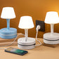 🔌 Lampka nocna z gniazdkami i USB – więcej miejsca, wygodne ładowanie