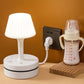 🔌 Lampka nocna z gniazdkami i USB – więcej miejsca, wygodne ładowanie