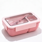 🍱 Lunchbox z przegródkami i miejscem na sztućce – do mikrofalówki, pracy, szkoły i podróży ✨