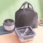 🍱 Lunchbox z przegródkami i miejscem na sztućce – do mikrofalówki, pracy, szkoły i podróży ✨