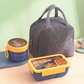🍱 Lunchbox z przegródkami i miejscem na sztućce – do mikrofalówki, pracy, szkoły i podróży ✨