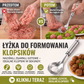 🥳 Łyżka do klopsików! Nieprzywierająca, służy do nabierania i odsączania – idealny prezent. Gotowanie bez bałaganu – zamów swoją już teraz! ✅