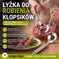 🥳 Łyżka do klopsików! Nieprzywierająca, służy do nabierania i odsączania – idealny prezent. Gotowanie bez bałaganu – zamów swoją już teraz! ✅