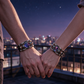 💥☪️Skórzana bransoletka ze znakami zodiaku (świecąca w ciemności) – dla kobiet i mężczyzn (6,9/8,1 cala)♑️