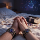 💥☪️Skórzana bransoletka ze znakami zodiaku (świecąca w ciemności) – dla kobiet i mężczyzn (6,9/8,1 cala)♑️