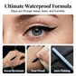 【1+2 INGYEN】✨👁️ Wodoodporna eyeliner w płynie 0,01 mm - ultracienka końcówka i precyzyjna kreska 💄