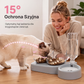 🐾🥣 Podwyższona i nachylona miska 2w1 dla zwierząt - wygodne karmienie i ergonomiczna konstrukcja ✨