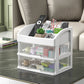 Stackable Desktop Organizer with Clear Drawers