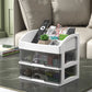 Stackable Desktop Organizer with Clear Drawers