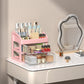 Stackable Desktop Organizer with Clear Drawers