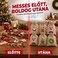 🎅 Zsinórral zárható karácsonyi zsákvászon ajándékzsákok