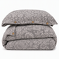 🛏️🌿 Bawełniany komplet pościeli w stylu vintage - lniana faktura, gruby materiał i retro guziki ✨