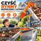 🏠🧹 Czyścik do rynien z długim uchwytem - bez drabiny, szybkie usuwanie liści i zabrudzeń 🍂