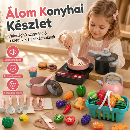 🧠🍳 Interaktywna kuchnia do zabawy - nauka przez zabawę i kreatywne odgrywanie ról ✨