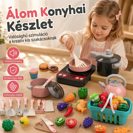 🧠🍳 Interaktywna kuchnia do zabawy - nauka przez zabawę i kreatywne odgrywanie ról ✨