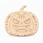 🎃 Zestaw do samodzielnego wykonania drewnianej dyni na Halloween