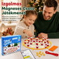 🎁 Przenośna świąteczna szachownica magnetyczna – rodzinna zabawa w każdym miejscu