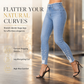 👖✨ Damskie jasnoniebieskie jeansy Skinny z perełkami - dopasowany krój, postrzępione wykończenie i modne detale