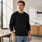 🔥 50% ZNIŻKI 🔥 Swobodny męski sweter z okrągłym dekoltem z dzianiny – miękki, ciepły i uniwersalny na jesień i zimę 🧥✨