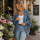 Women's Loose Batwing Knit Cardigan