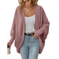 Women's Loose Batwing Knit Cardigan