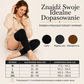 Unisex przedłużone ocieplacze na kolana z kaszmiru