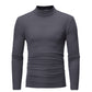Obcisły męski sweter z imitacją golfu – dopasowany krój i elegancki komfort ✨🖤