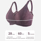 💗✨ Biustonosz damski Plus Size z zapięciem z przodu - wygodny, łatwy do zakładania i komfortowy na co dzień