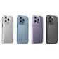 Etui na telefon iPhone 13/14 Titanium Alloy z dwustronnym szkłem w zestawie