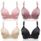 Plus Size  biustonosz bez fiszbin - Seksowny biustonosz damski