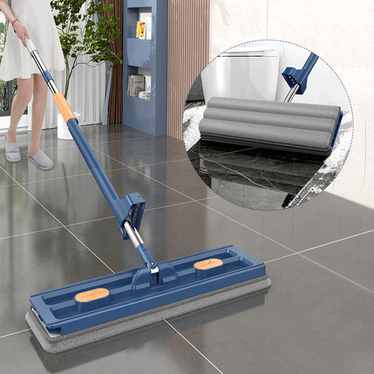🧼🌀Ulepszony płaski mop szenilowy! 3 sekundy ssania + 180° do podłogi, zero martwych punktów 🚀
