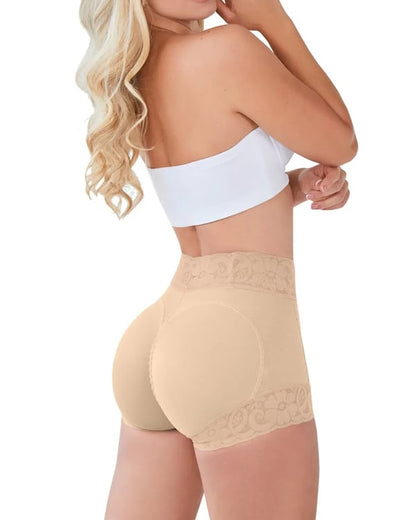 Damskie koronkowe klasyczne codzienne noszenie Body Shaper Butt Lifter Panty Wygładzające Figi