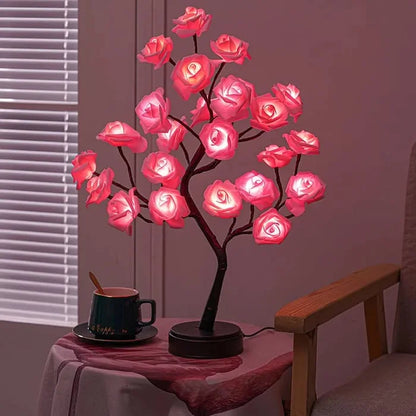 ⏳Forever Rose Tree Lights, Wieczna Miłość