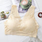 Oddychający - Biustonosz plus size zapinany z przodu na niestalowe kółka[Kup 1 i otrzymaj 1 gratis]