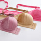Plus Size  biustonosz bez fiszbin - Seksowny biustonosz damski