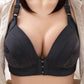 Plus Size  biustonosz bez fiszbin - Seksowny biustonosz damski