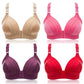 Plus Size  biustonosz bez fiszbin - Seksowny biustonosz damski