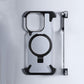 Magnetyczne metalowe etui chroniące iPhone'a przed upadkiem