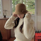 [Najlepszy prezent] Elegancki damski tweedowy kapelusz Cloche w stylu vintage 2.97