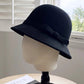 [Najlepszy prezent] Elegancki damski tweedowy kapelusz Cloche w stylu vintage 2.97