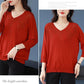 🎁Fajny prezent!🎁 Damska koszulka z koralikami w stylu v-neck