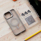 Metalowy uchwyt na obiektyw Magnetyczne etui na telefon iPhone
