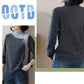 💃 [Najlepszy prezent dla niej] Moda Casual Button-Spliced Ciepły top 2.59