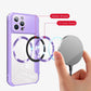Magnetyczne etui z klapką do iPhone'a z miejscem na kartę
