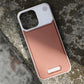 Teksturowane, bezramkowe etui ochronne ze stopu aluminium do iPhone'a 3.54